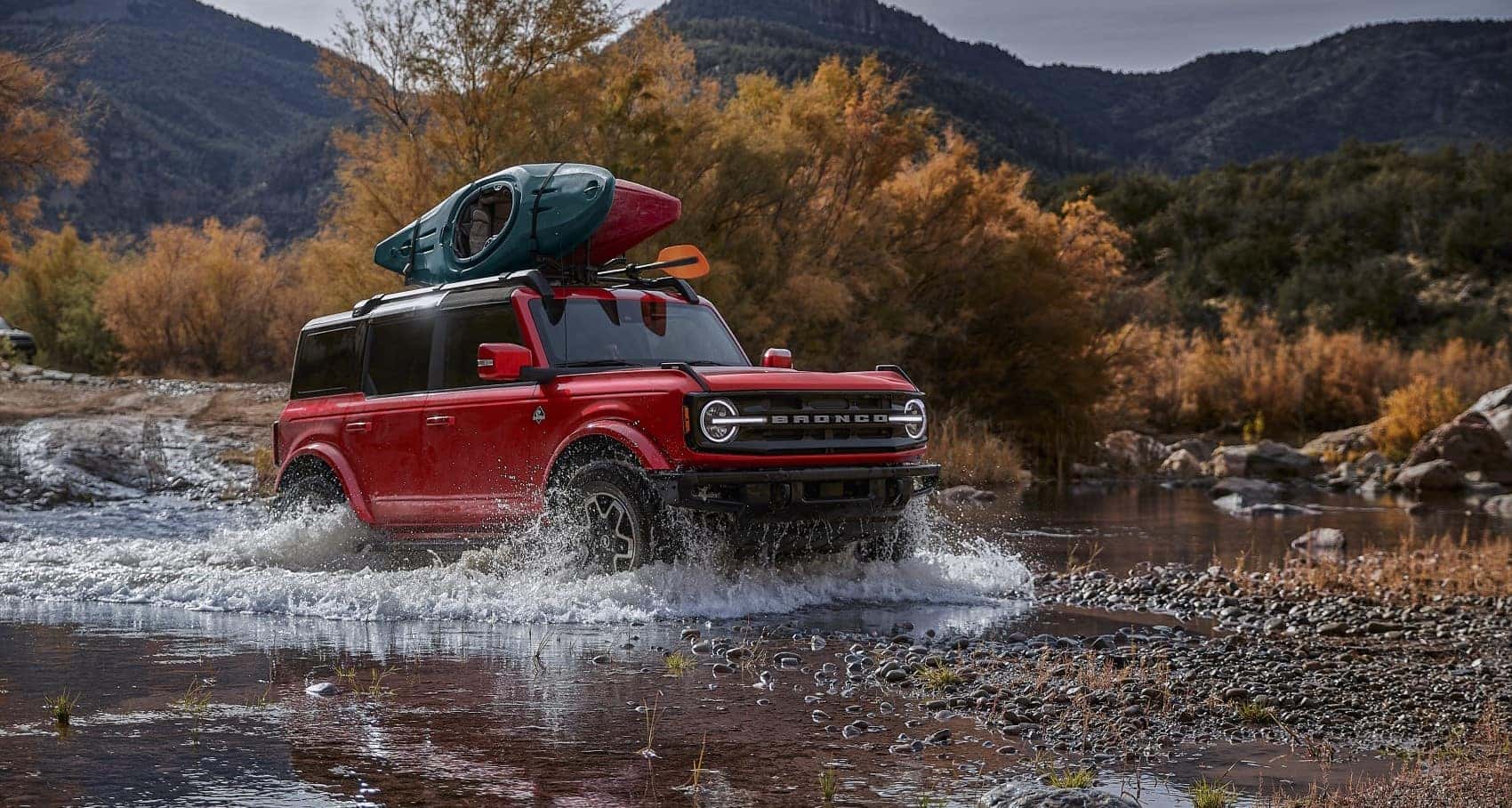 Ford truck on road