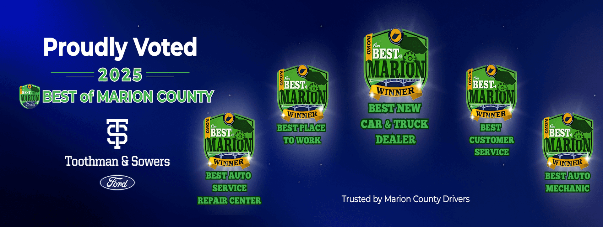 Marion County Awards Banner