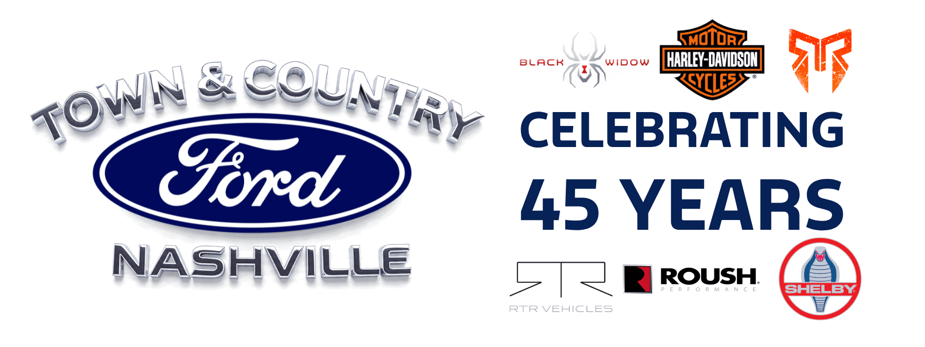 Town & Country Ford Nashville Celebrates 45 Years of Serving Middle Tennessee