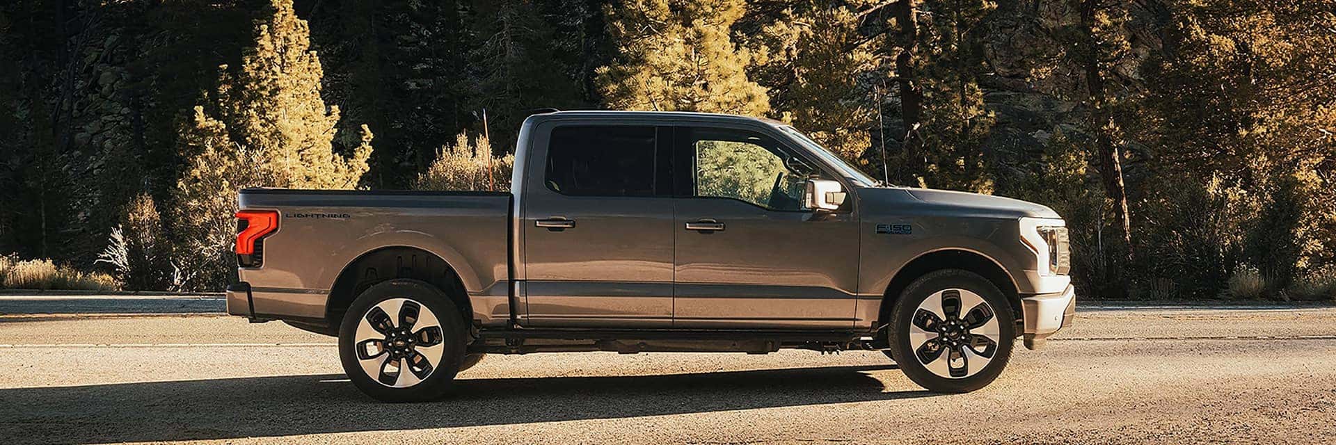 2025 f-150 lightning parked