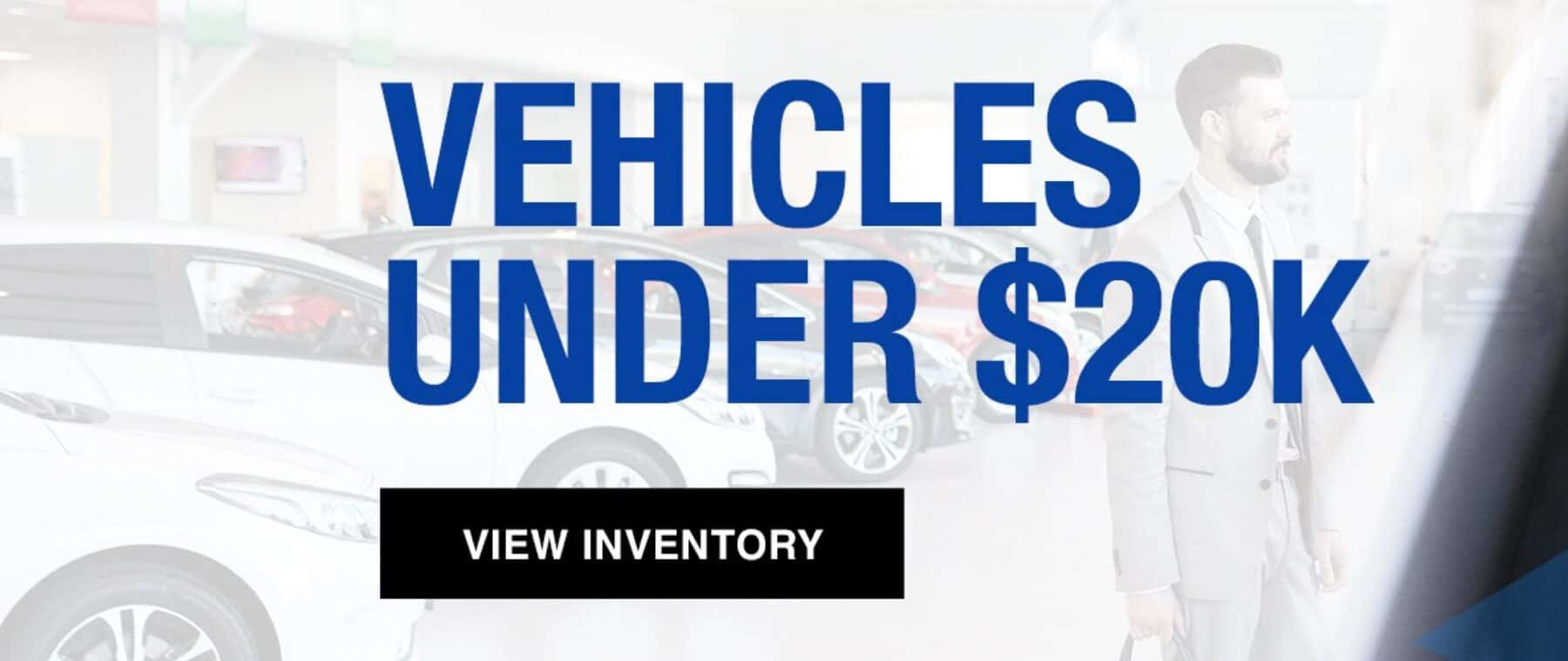 Vehicles Under $20k