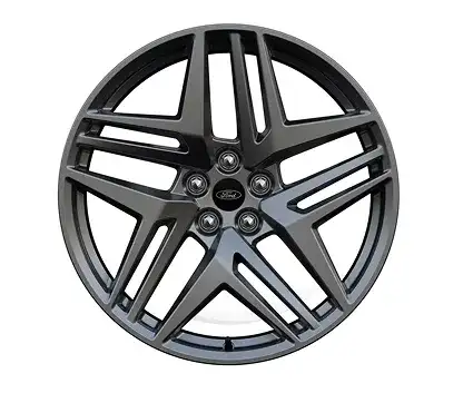 21-inch Magnetite-painted aluminum wheel