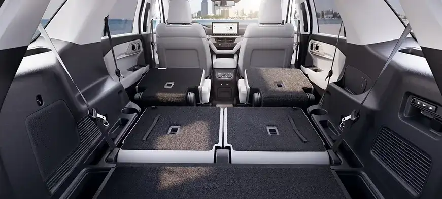 2026 Ford Explorer cabin seating