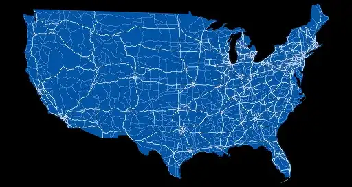 BlueCruise connected maps