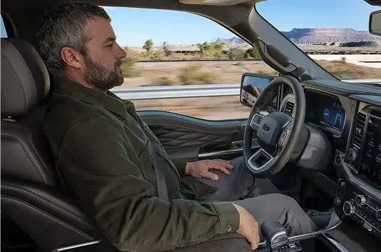 BlueCruise hands-free highway driving