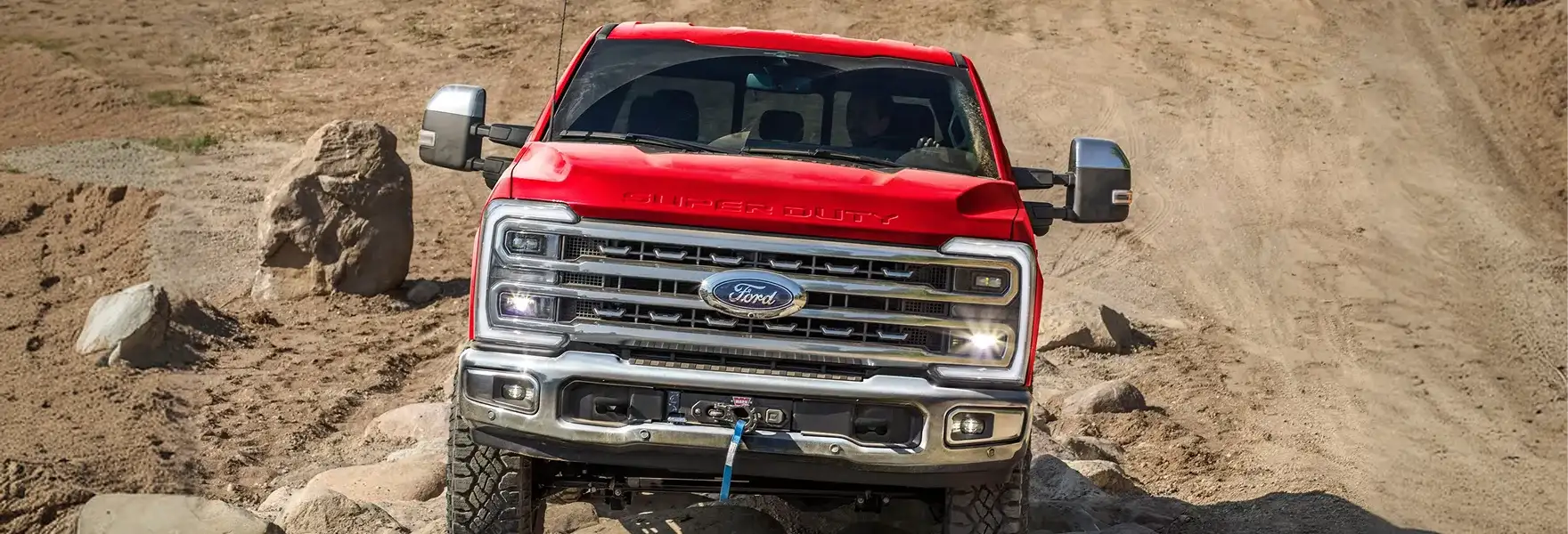 2026 Ford Super Duty F-250 off-roading