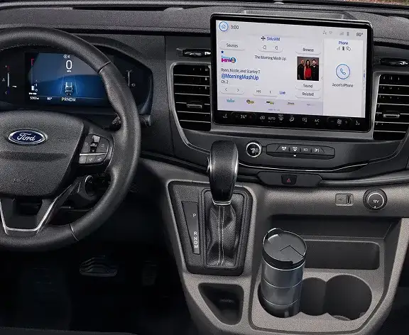 2026 Ford Transit SYNC 4 center display
