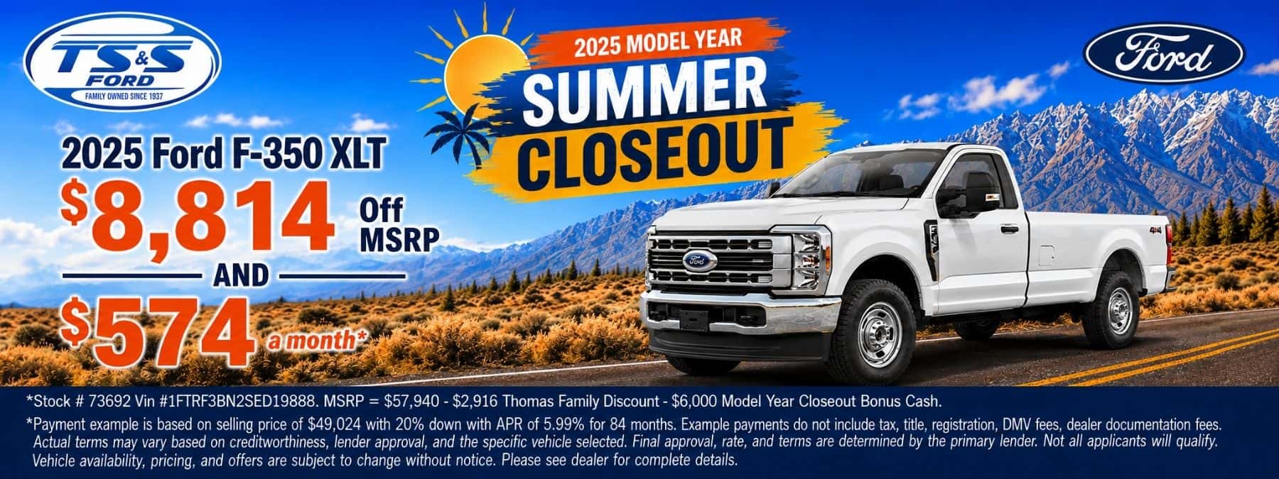 2025 F-350 XLT Retail