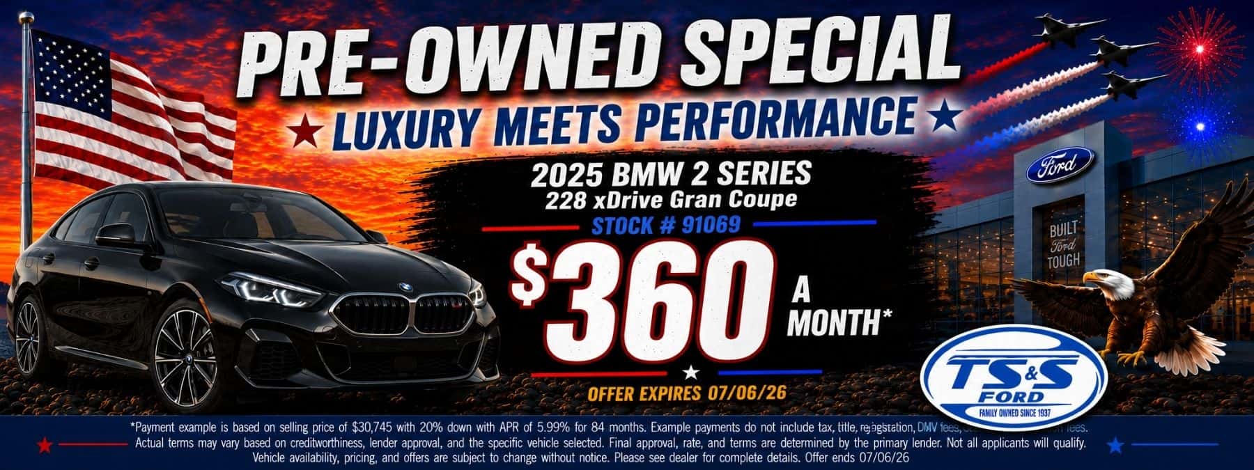 2025 BMW 4th of July