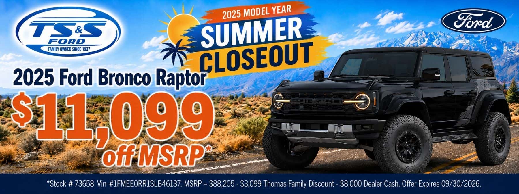 2025 Bronco Raptor 73658