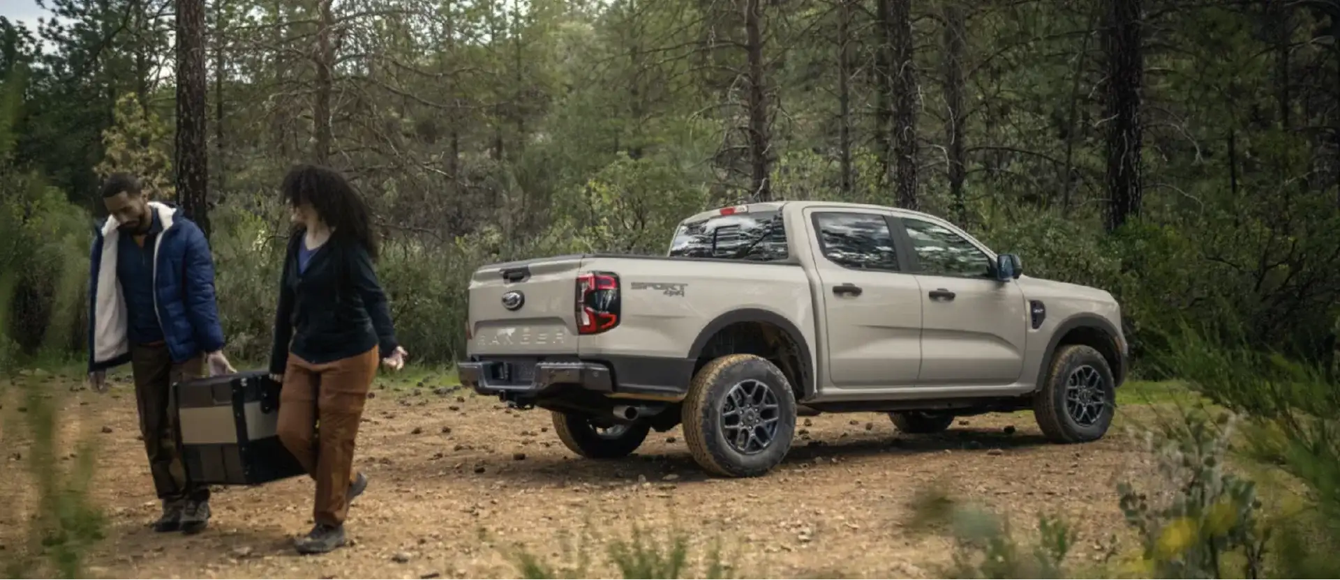 The 2026 Ford Ranger in Desert Sand
