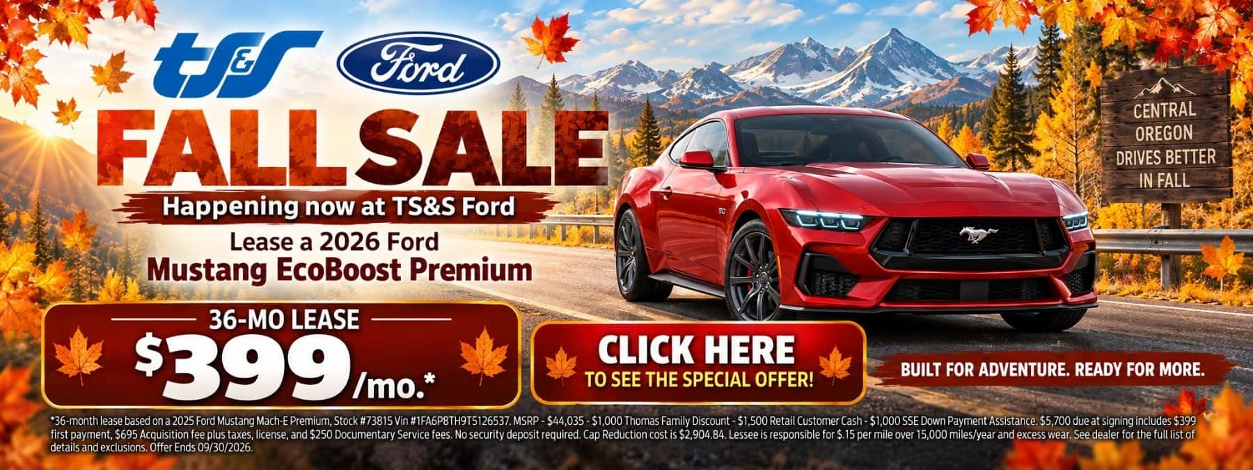 2026 Mustang Lease 09-16