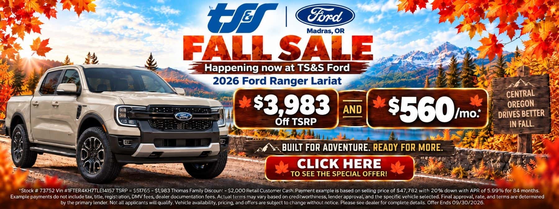 2026 Ranger Lariat 09-16