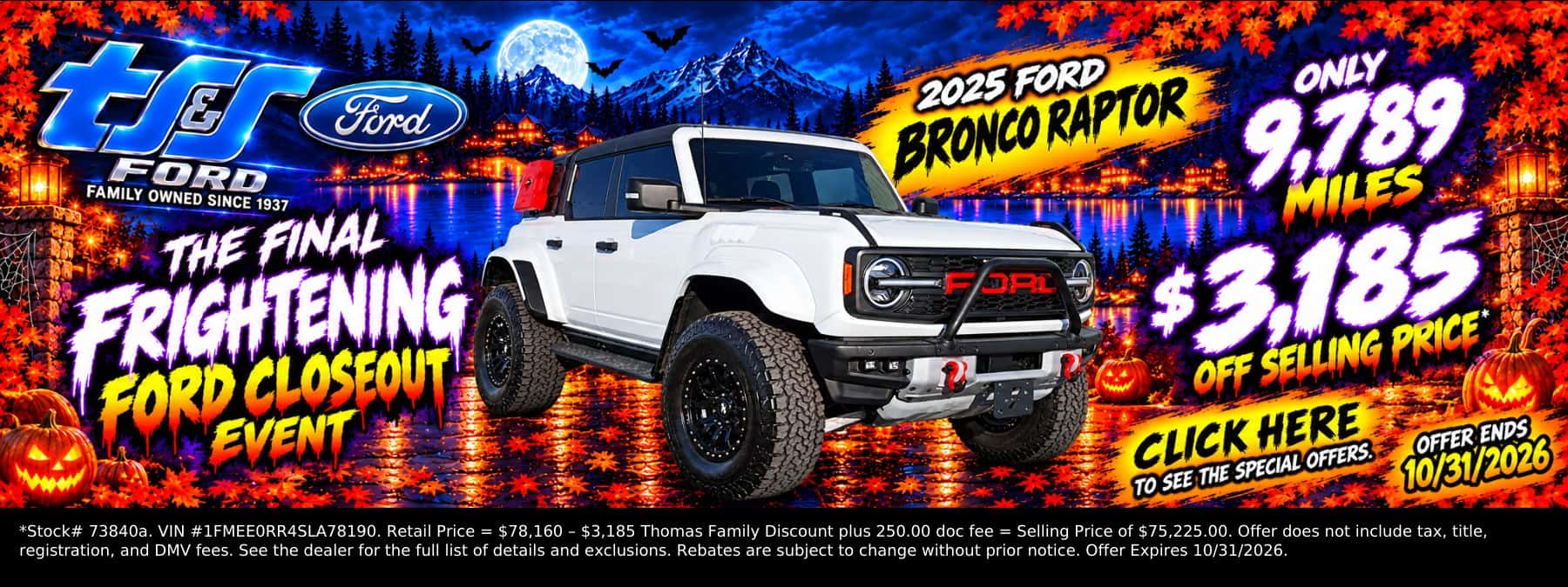 2025 Ford Bronco Raptor