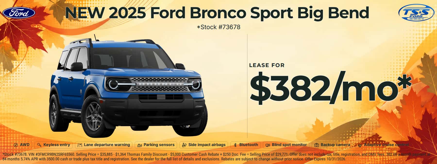 NEW 2025 Ford Bronco Sport Big Bend