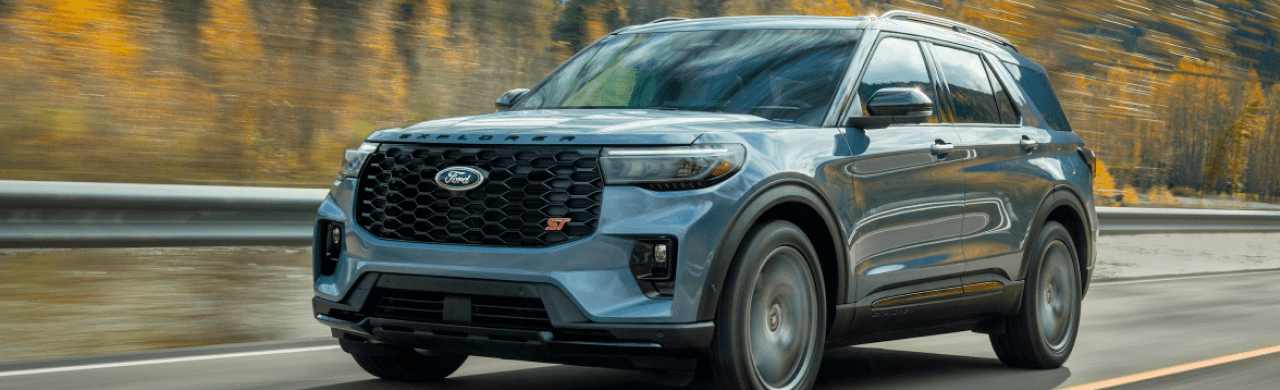 Ford Explorer at Two River Ford.