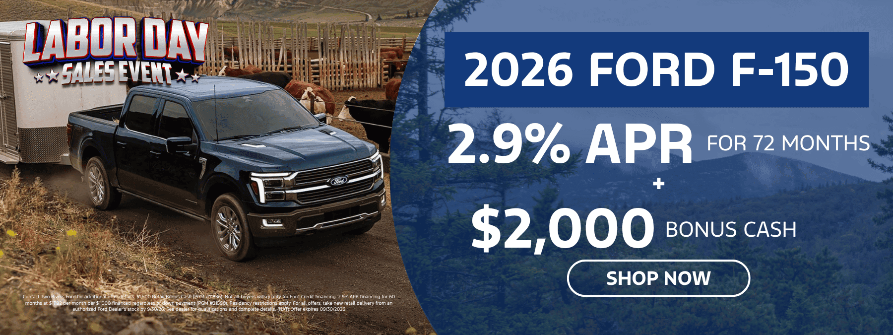 labor day f-150 offer
