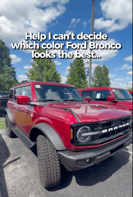 Red Bronco