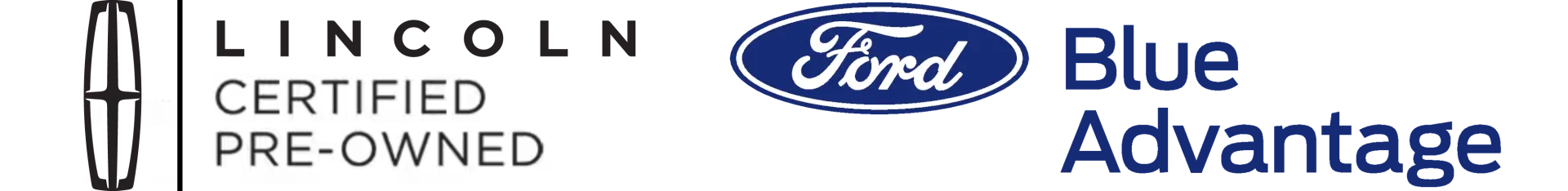 Lincoln & Ford Certified Pre-Owned Logos