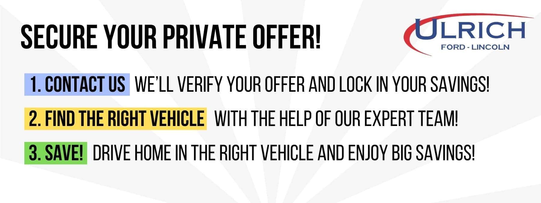 Claim Your Private Offer