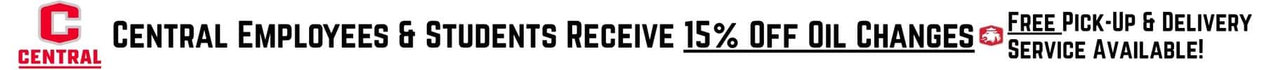Central College Service Discounts