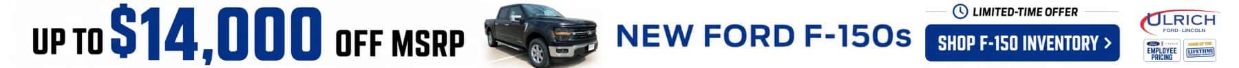 Up to $14k off MSRP