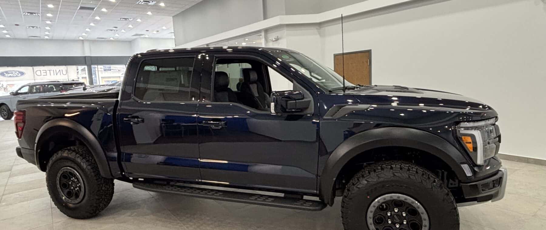 Ford Raptor in new United Ford building