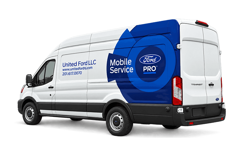 United Ford Mobile Service van
