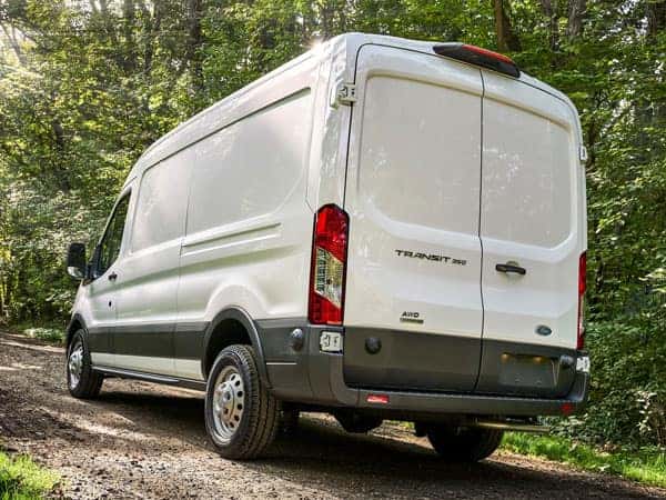 2026 Ford Transit 250 Van Rear Angle