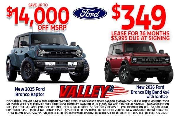 Bronco Offer