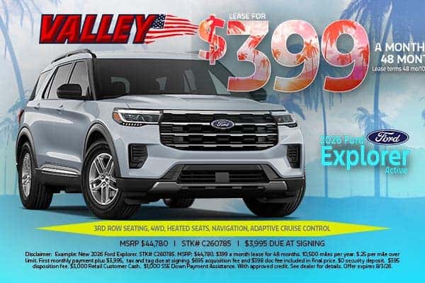 2026 Ford Explorer Lease