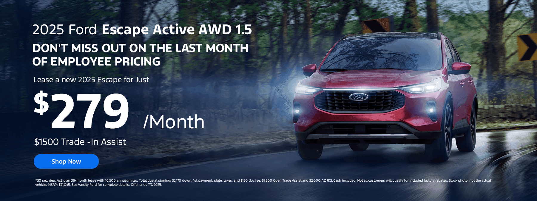 2025 Escape Active AWD 1.5