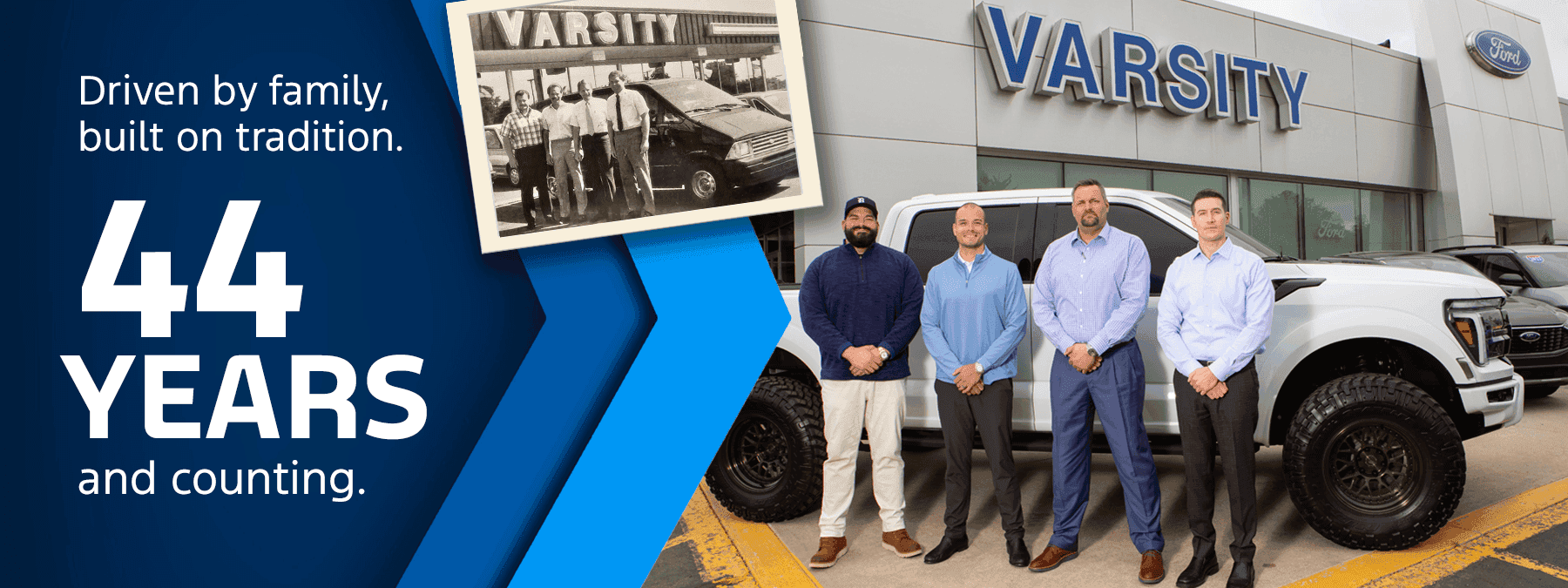 Built on Integrity. Driven by Family. 44 Years and Counting.
