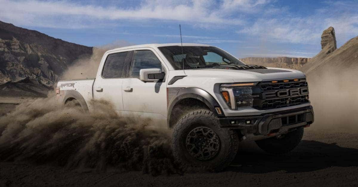 Ford F-150 Driving in the Dirt