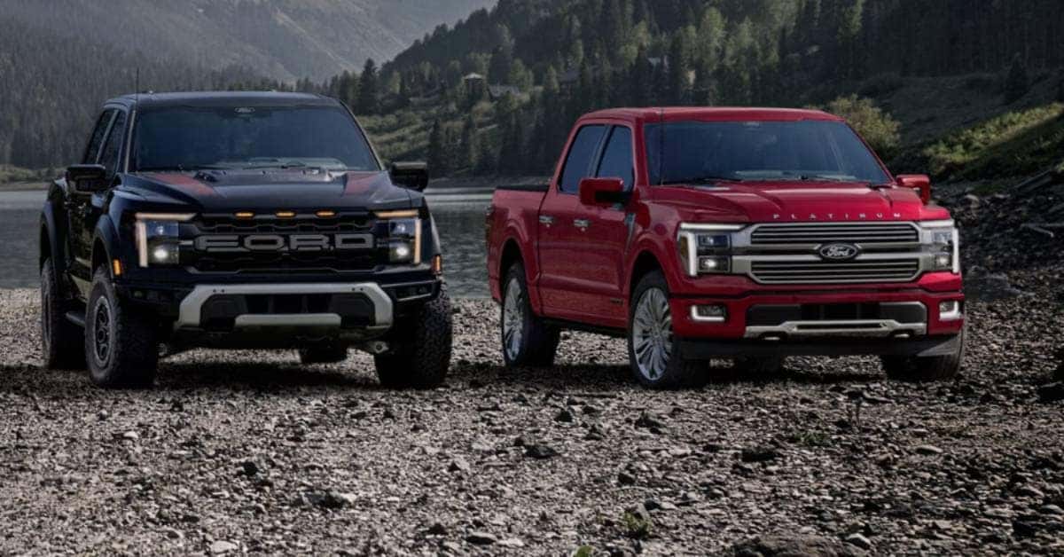 Red-Black-Ford-F-150s