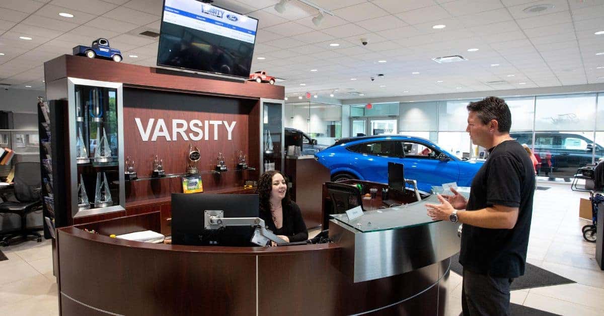 At Varsity Ford