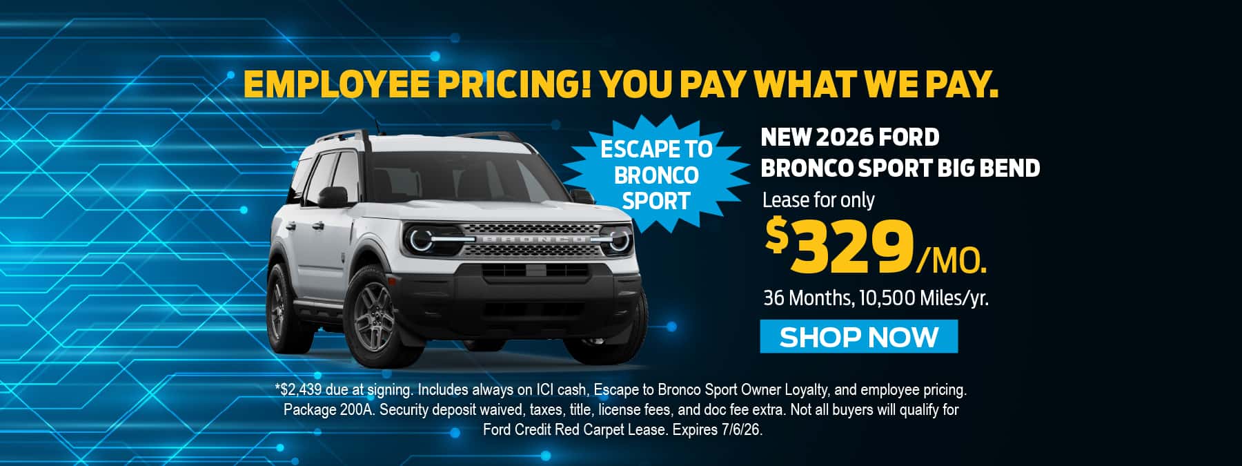 Bronco Sport Big Bend