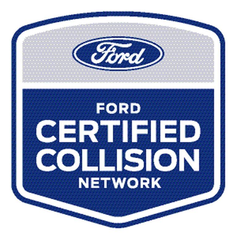ford certified collision badge