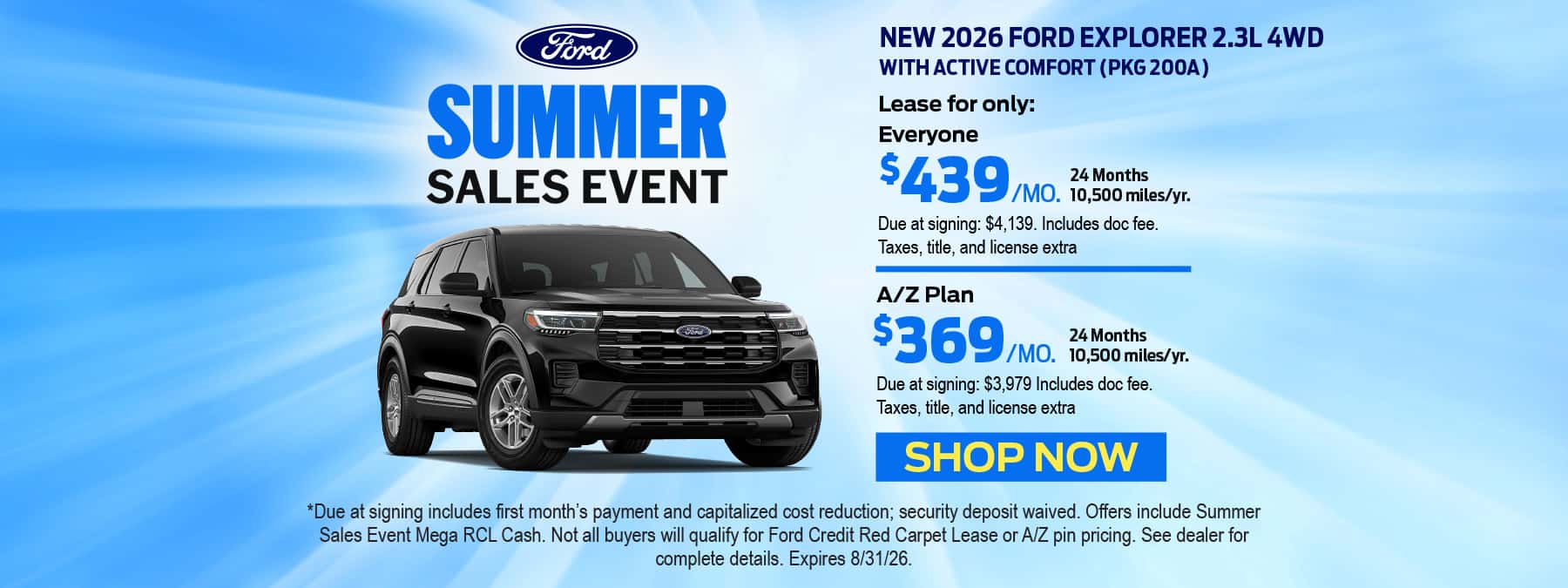 Explorer 2.3L 4WD
