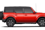 Red Ford Bronco