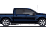 Blue Ford F-150 Lightning Truck