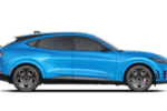 Blue Ford Mustang Mach-e