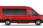 Red Ford Transit 