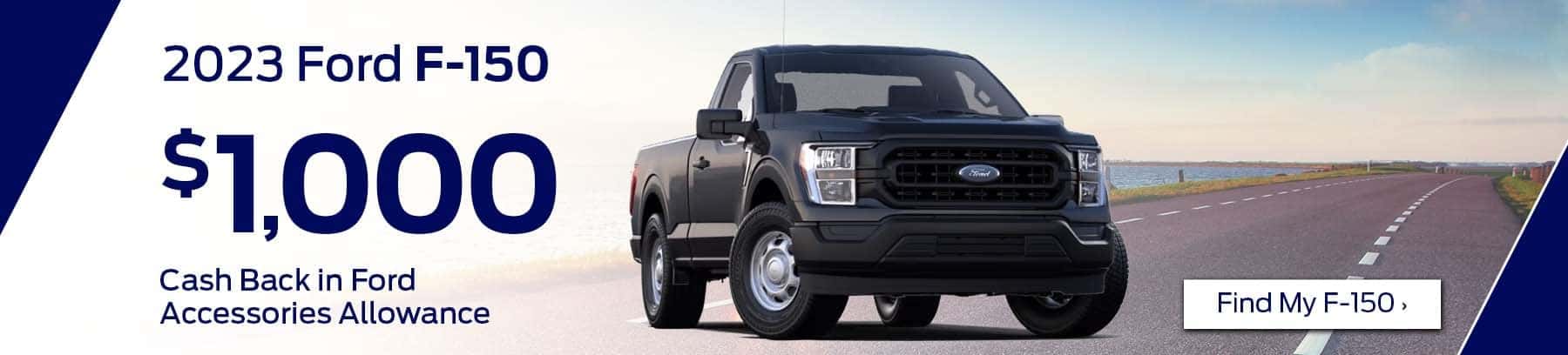 1,000 Cash Back in Ford Accessories Allowance