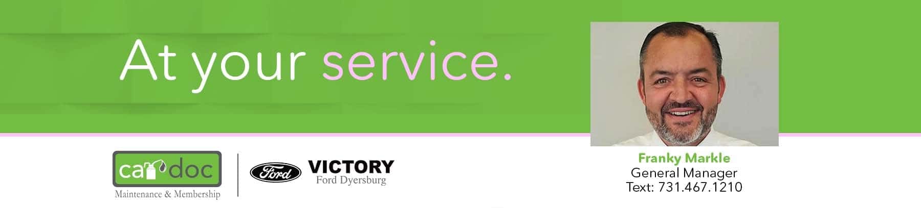 At your service