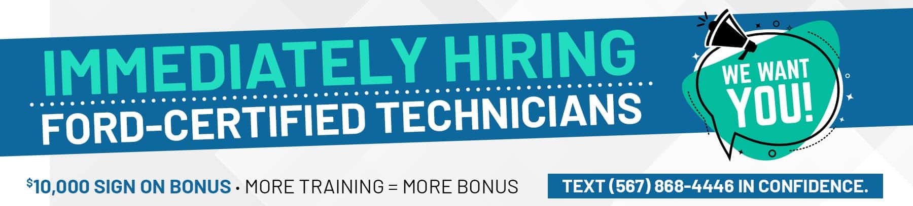 Hiring Ford-Certified Technicians