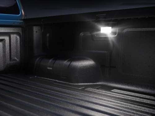 2024 Ford Ranger view of zone light in bed of truck