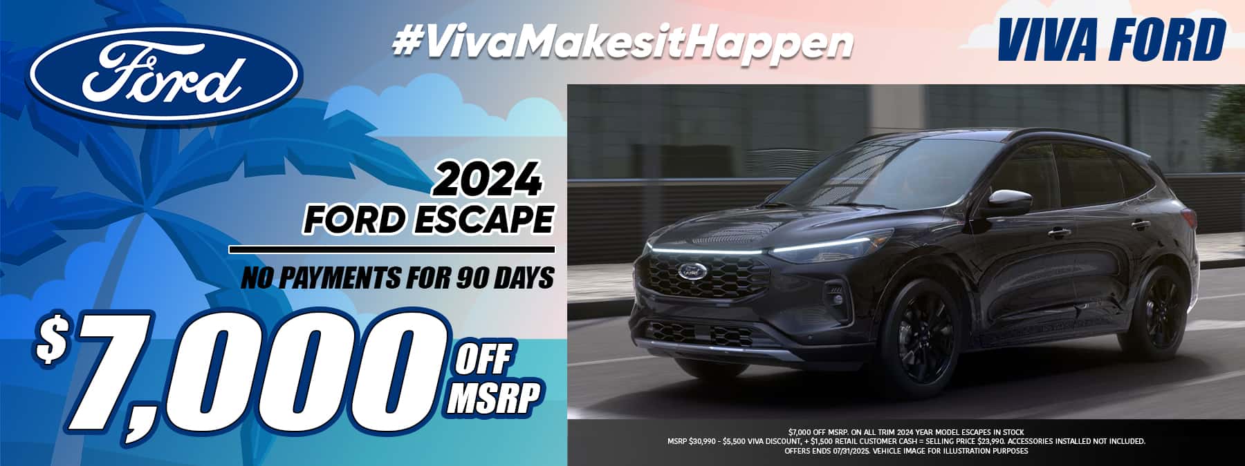 Viva Ford July 2025 Escape Special