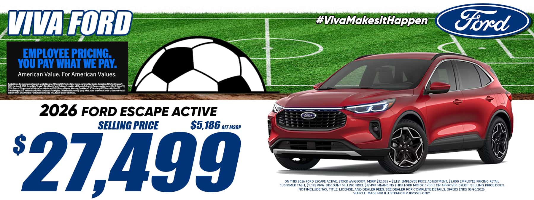 Viva Ford June 2026 Escape Special