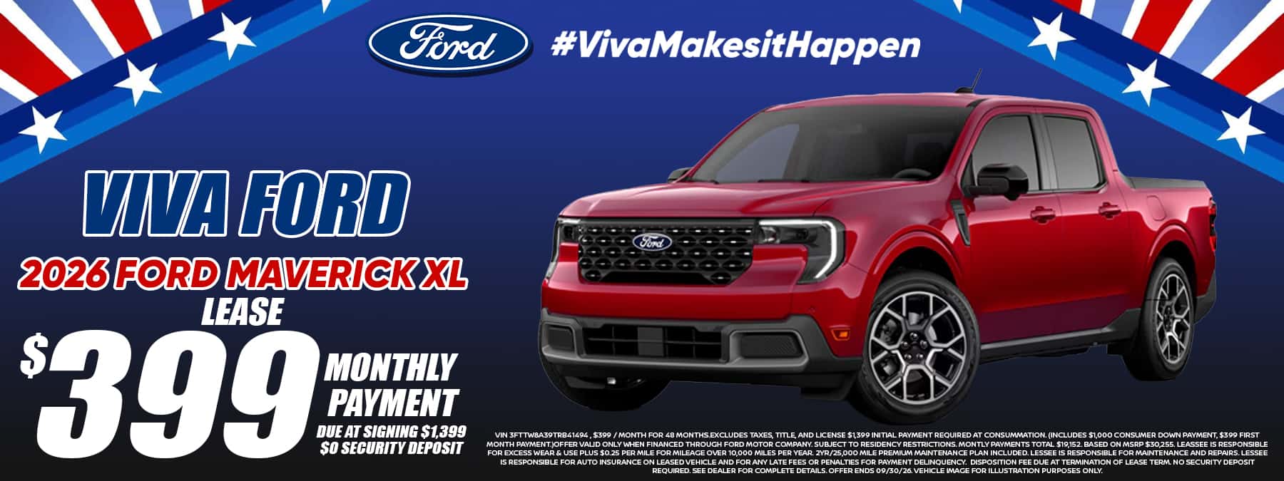 Viva Ford September 2026 Maverick Special